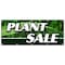 Signmission PLANT SALE BANNER SIGN flowers florist landscaping bushes trees B-120 Plant Sale - alternate 1